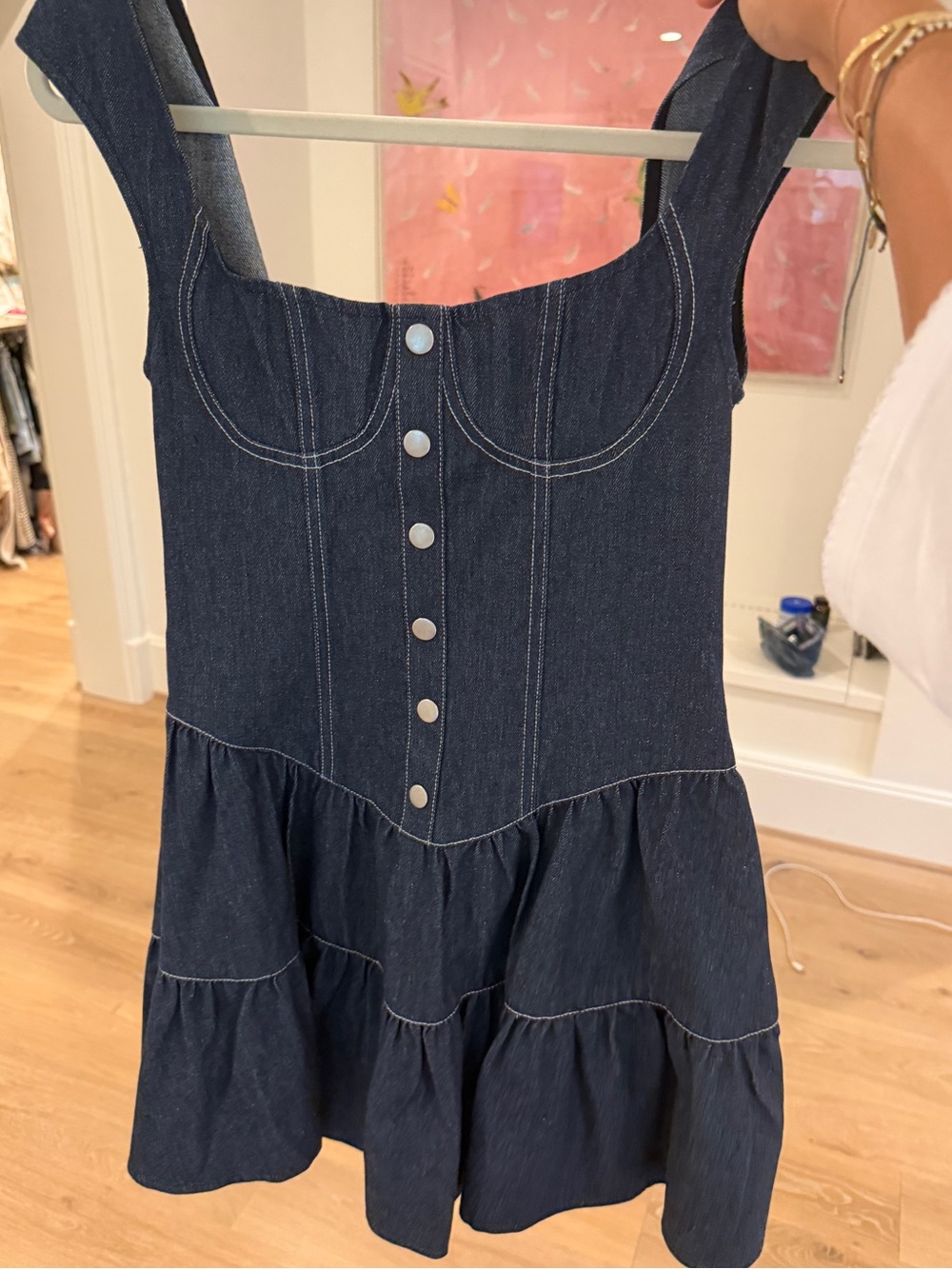 Peppermayo Indigo Denim Bustier